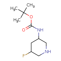 tert-butyl N-(5-fluoropiperidin-3-yl)carbamate