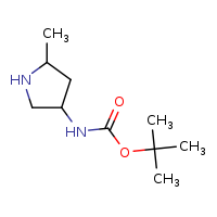tert-butyl N-(5-methylpyrrolidin-3-yl)carbamate