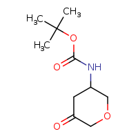 tert-butyl N-(5-oxooxan-3-yl)carbamate