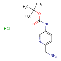 tert-butyl N-[6-(aminomethyl)pyridin-3-yl]carbamate hydrochloride