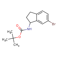 tert-butyl N-(6-bromo-2,3-dihydro-1H-inden-1-yl)carbamate