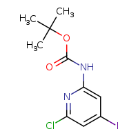 tert-butyl N-(6-chloro-4-iodopyridin-2-yl)carbamate