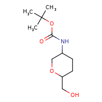 tert-butyl N-[6-(hydroxymethyl)oxan-3-yl]carbamate