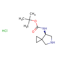 tert-butyl N-[(7R)-5-azaspiro[2.4]heptan-7-yl]carbamate hydrochloride