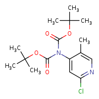 tert-butyl N-(tert-butoxycarbonyl)-N-(2-chloro-5-methylpyridin-4-yl)carbamate