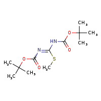 tert-butyl N-[(Z)-[(tert-butoxycarbonyl)amino](methylsulfanyl)methylidene]carbamate
