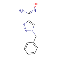 (Z)-1-benzyl-N'-hydroxy-1,2,3-triazole-4-carboximidamide