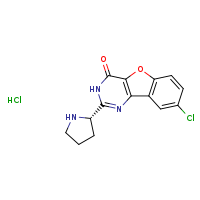 12-chloro-4-[(2S)-pyrrolidin-2-yl]-8-oxa-3,5-diazatricyclo[7.4.0.0²,?]trideca-1(9),2(7),3,10,12-pentaen-6-one hydrochloride