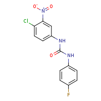 1-(4-chloro-3-nitrophenyl)-3-(4-fluorophenyl)urea