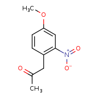 1-(4-methoxy-2-nitrophenyl)propan-2-one