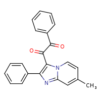 1-{7-methyl-2-phenylimidazo[1,2-a]pyridin-3-yl}-2-phenylethane-1,2-dione