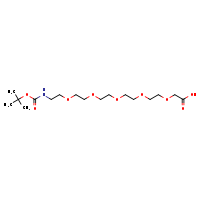 17-[(tert-butoxycarbonyl)amino]-3,6,9,12,15-pentaoxaheptadecanoic acid