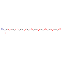 1-amino-3,6,9,12,15,18,21-heptaoxatricosane-1,23-diol