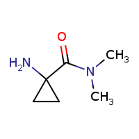 1-amino-N,N-dimethylcyclopropane-1-carboxamide