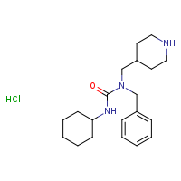 1-benzyl-3-cyclohexyl-1-(piperidin-4-ylmethyl)urea hydrochloride