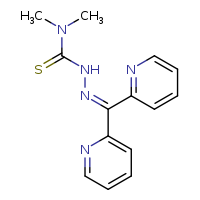 1-{[bis(pyridin-2-yl)methylidene]amino}-3,3-dimethylthiourea