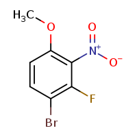 1-bromo-2-fluoro-4-methoxy-3-nitrobenzene