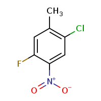 1-chloro-4-fluoro-2-methyl-5-nitrobenzene