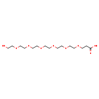 1-hydroxy-3,6,9,12,15,18-hexaoxahenicosan-21-oic acid