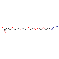 20-carboxy-6,9,12,15,18-pentaoxa-1,2,3-triazaicosa-1,2-dien-2-ium