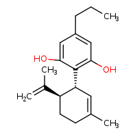 2-[(1R,6R)-3-methyl-6-(prop-1-en-2-yl)cyclohex-2-en-1-yl]-5-propylbenzene-1,3-diol
