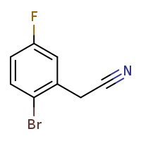 2-(2-bromo-5-fluorophenyl)acetonitrile