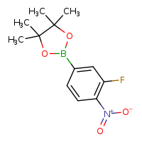 2-(3-fluoro-4-nitrophenyl)-4,4,5,5-tetramethyl-1,3,2-dioxaborolane