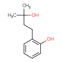 2-(3-hydroxy-3-methylbutyl)phenol