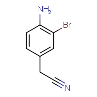2-(4-amino-3-bromophenyl)acetonitrile