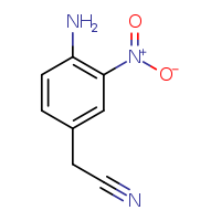 2-(4-amino-3-nitrophenyl)acetonitrile