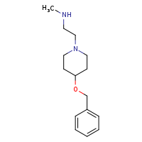 {2-[4-(benzyloxy)piperidin-1-yl]ethyl}(methyl)amine