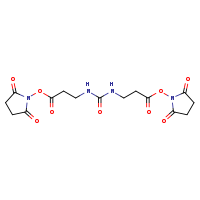 2,5-dioxopyrrolidin-1-yl 3-[({3-[(2,5-dioxopyrrolidin-1-yl)oxy]-3-oxopropyl}carbamoyl)amino]propanoate