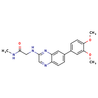 2-{[7-(3,4-dimethoxyphenyl)quinoxalin-2-yl]amino}-N-methylacetamide