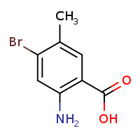 2-amino-4-bromo-5-methylbenzoic acid