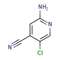 2-amino-5-chloropyridine-4-carbonitrile