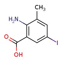 2-amino-5-iodo-3-methylbenzoic acid