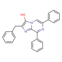 2-benzyl-6,8-diphenylimidazo[1,2-a]pyrazin-3-ol