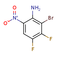 2-bromo-3,4-difluoro-6-nitroaniline