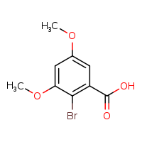 2-bromo-3,5-dimethoxybenzoic acid