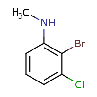 2-bromo-3-chloro-N-methylaniline
