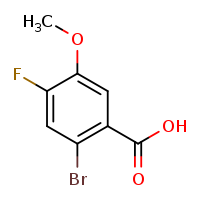 2-bromo-4-fluoro-5-methoxybenzoic acid