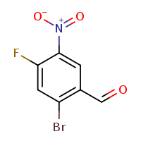 2-bromo-4-fluoro-5-nitrobenzaldehyde