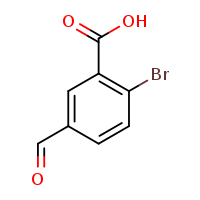 2-bromo-5-formylbenzoic acid