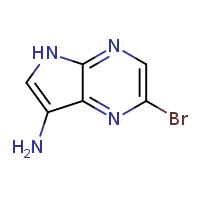 2-bromo-5H-pyrrolo[2,3-b]pyrazin-7-amine
