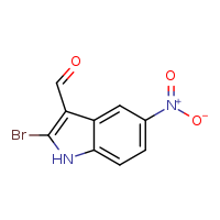 2-bromo-5-nitro-1H-indole-3-carbaldehyde