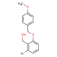 {2-bromo-6-[(4-methoxyphenyl)methoxy]phenyl}methanol