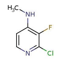 2-chloro-3-fluoro-N-methylpyridin-4-amine