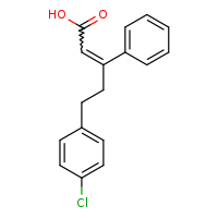 (2E)-5-(4-chlorophenyl)-3-phenylpent-2-enoic acid