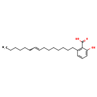 2-hydroxy-6-(pentadec-8-en-1-yl)benzoic acid