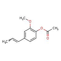 2-methoxy-4-(prop-1-en-1-yl)phenyl acetate
